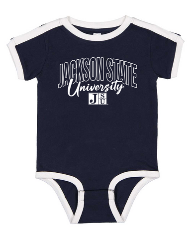 Jackson State University Ringer Bodysuit